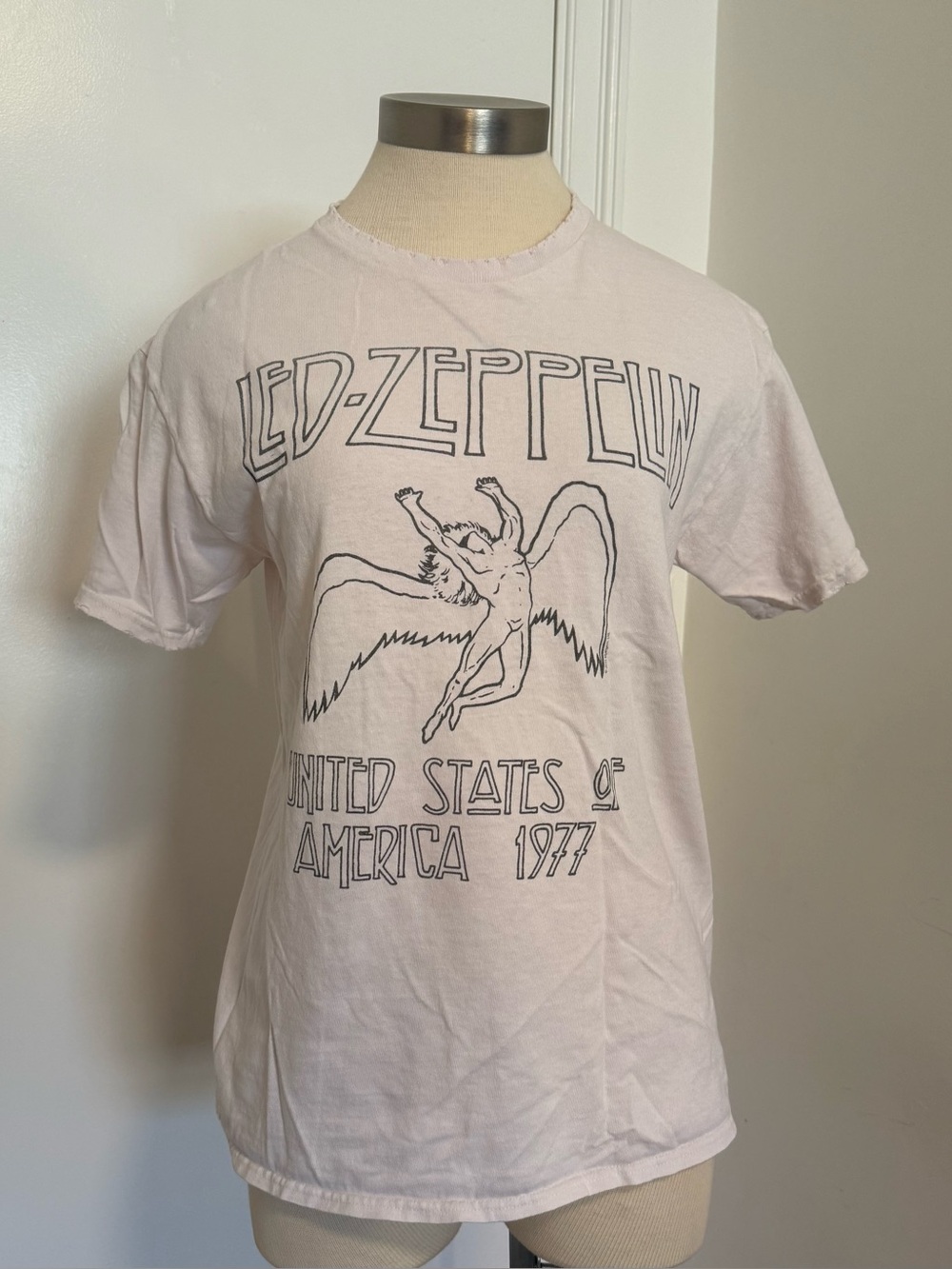 Vintage LED ZEPPELIN Graphic Band Tee  M